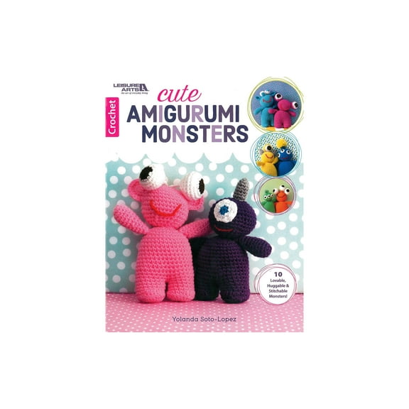 Leisure Arts Cute Amigurumi Monsters Bk