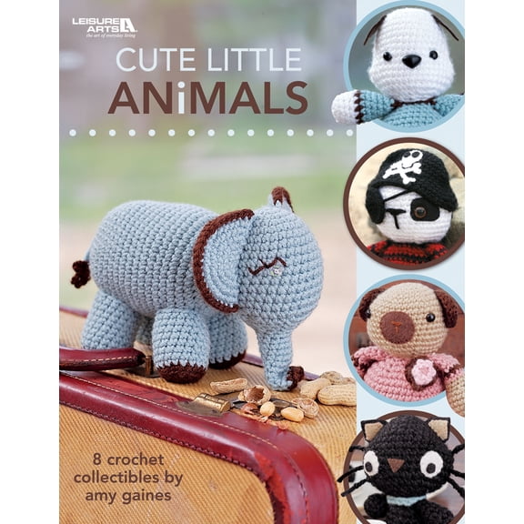 Leisure Arts-Cute Little Animals, Pk 1, Leisure Arts