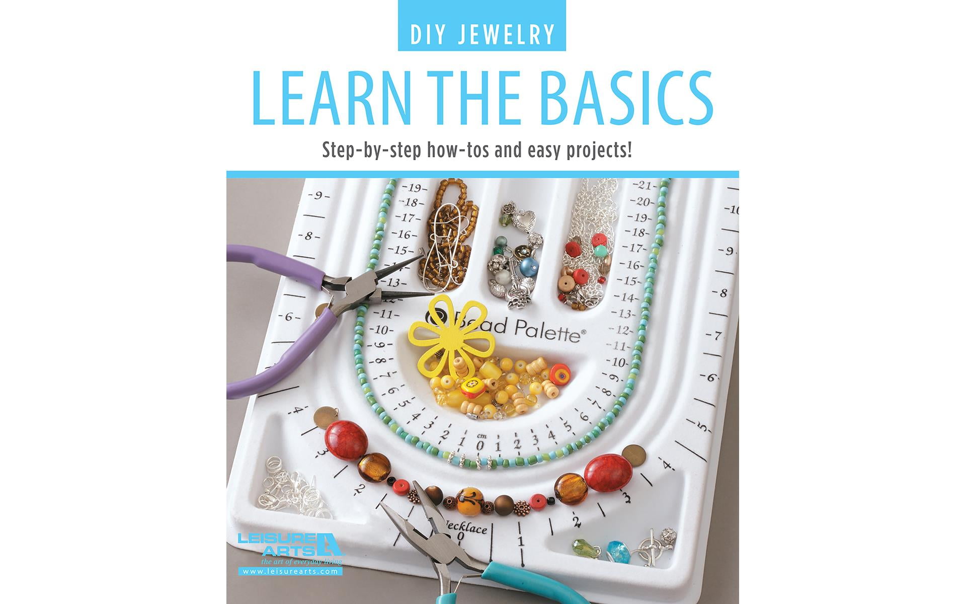 Leisure Arts DIY Jewelry Learn The Basics Jewelry Book