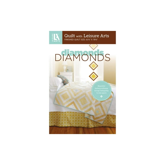 Leisure Arts Diamonds Quilting Pattern