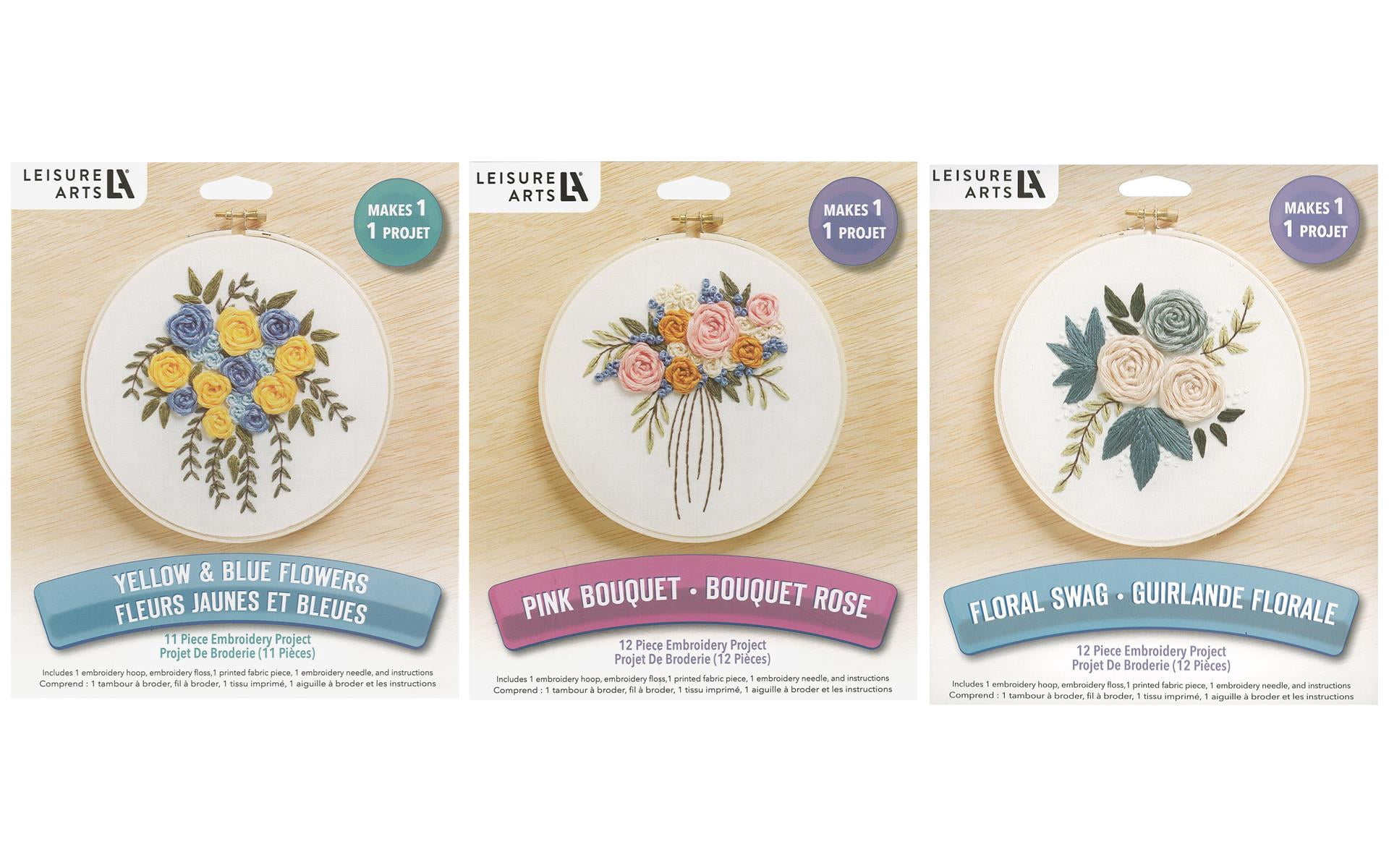 Leisure Arts Mini-Kreuzstich-Ornamente – Vorlagen Für Strick- & Häkelprojekte