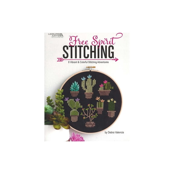 Leisure Arts Free Spirit Stitching Sewing Book