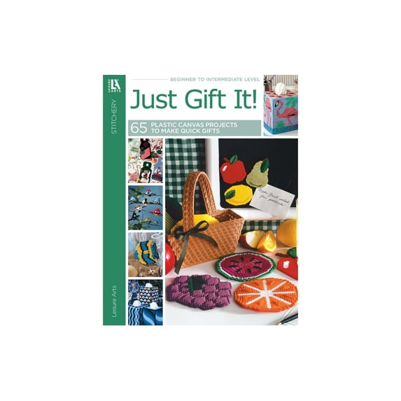 Leisure Arts Just Gift It 65 Plastic Canvas Gift Projects Book
