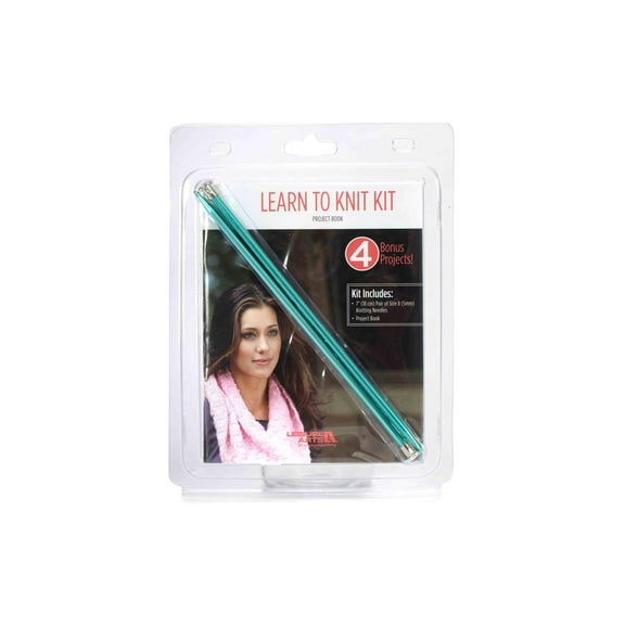 Leisure Arts Kit Learn To Knit Kit