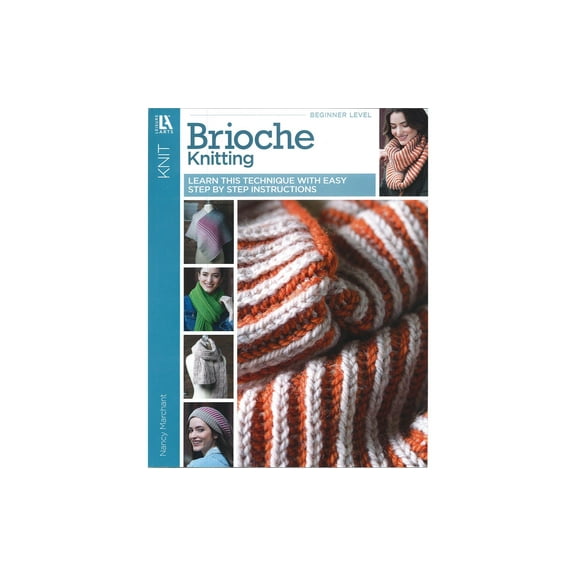 Leisure Arts Knit Brioche Knitting Book
