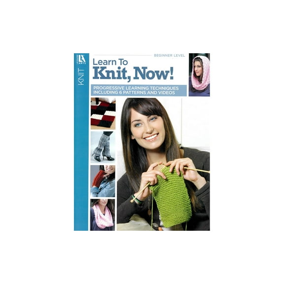Leisure Arts Learn To Knit NowithKnitting Book