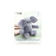 thumbnail image 1 of Leisure Arts Little Crochet Friend Animals Crochet Kit, Elephant, 8", Complete Kit, Learn To Animal Starter Kit For All Ages, Includes Instructions, Diy Amigurumi Kits, 1 of 6