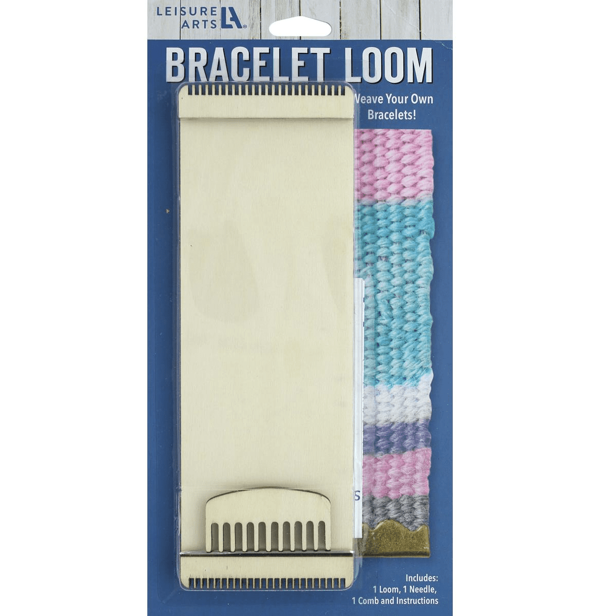 Leisure Arts Loom Bracelet Weaving, Bracelet Maker, Bead Loom