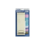 Leisure Arts Bracelet Weaving Loom Kit with Needle, Comb, and Instructions