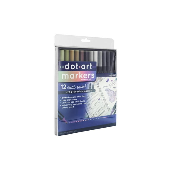 Leisure Arts Neutral Dot Marker 12 piece