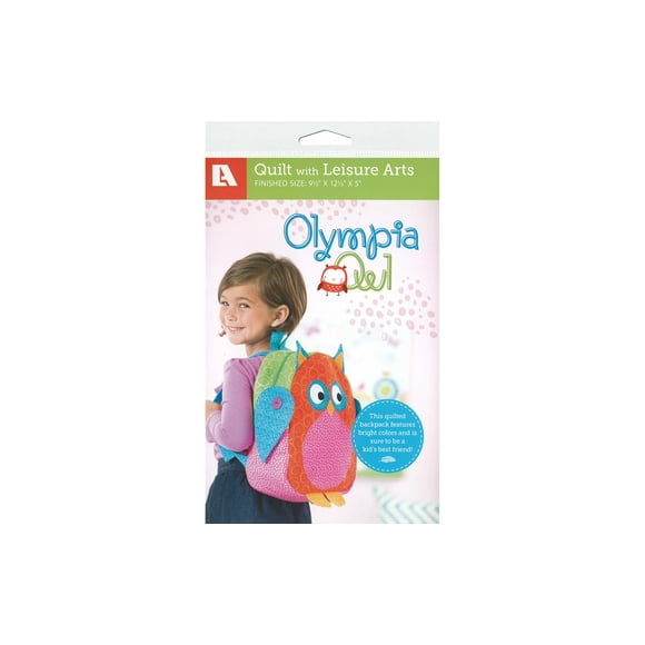 Leisure Arts Olympia Owl Backpack Quilting Pattern