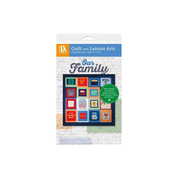 Leisure Arts Our Family Quilting Pattern