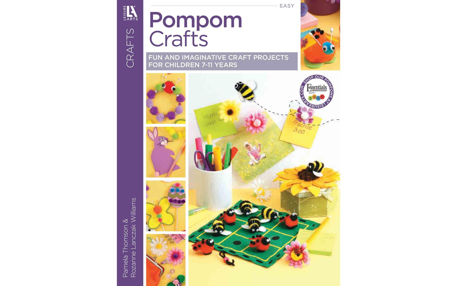 Leisure Arts Pom-Pom Crafts Bk