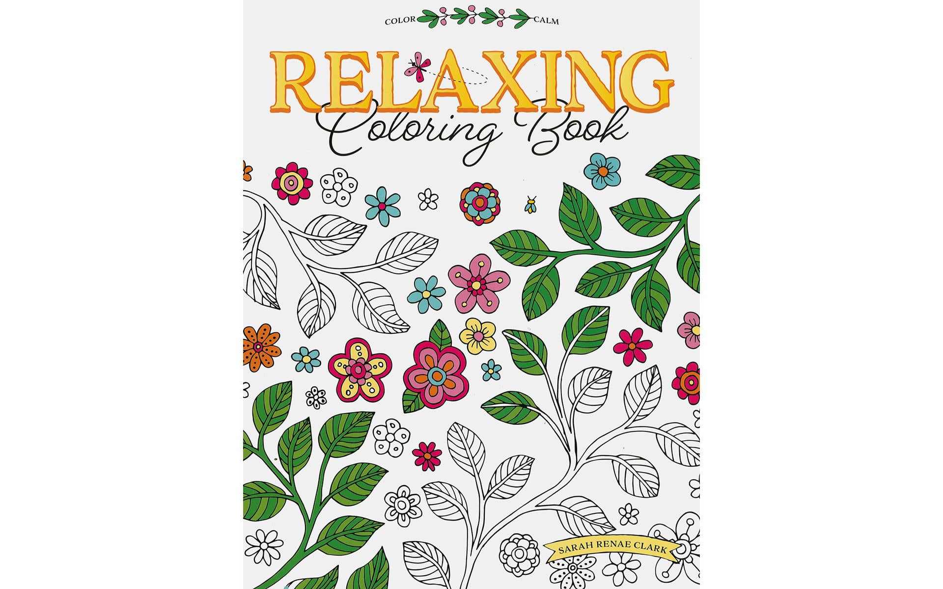 Leisure Arts Relaxing Coloring Book - Walmart.com