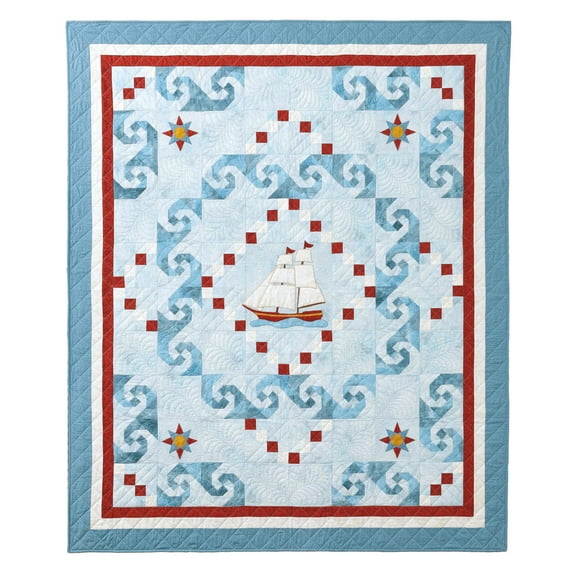 Leisure Arts Sea Journey Quilting Pattern