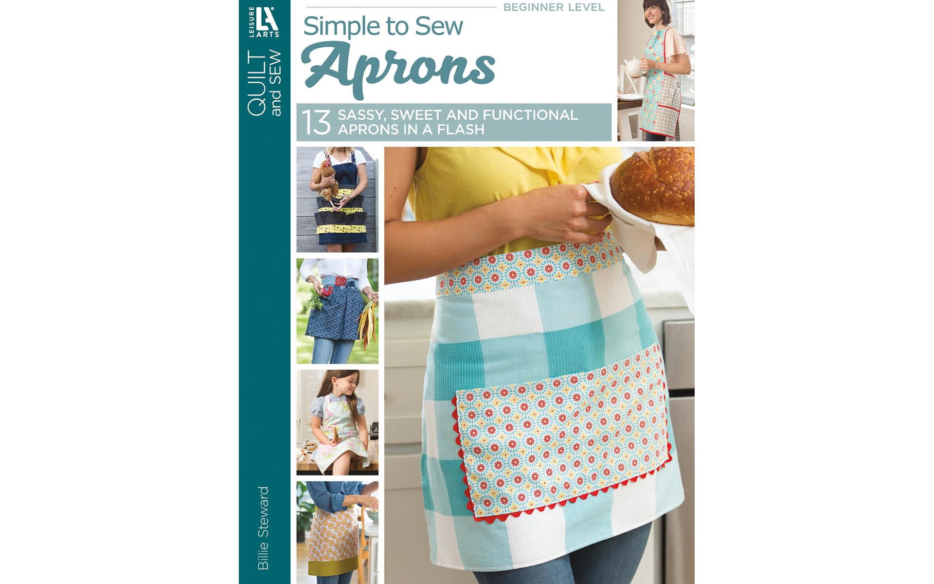 Leisure Arts Simple To Sew Aprons Sewing Book - Walmart.com