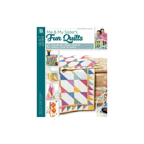 Leisure Arts Me And My Sister'S Fun Quilts Quilting Book, Quilting Books, Quilt Books, Quilt Patterns For Quilting, Patterns, Books And Patterns, Pattern Books
