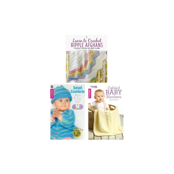 Leisure Arts Small Comforts Book Collection 3pc
