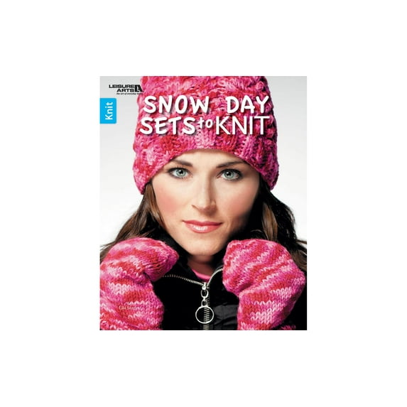 Leisure Arts SnowithDay Sets To Knit Knitting Book
