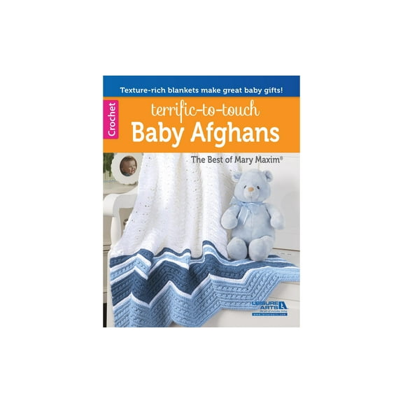 Leisure Arts Terrific To Touch Baby Afghans Crochet Book, Crochet Book, Pattern Books, Books Patterns, Patterns, Stitch Patterns For Beginners