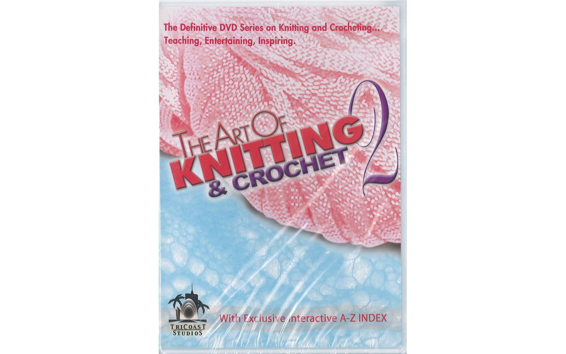 Leisure Arts The Art Of Knitting & Crochet Dvd, Crochet Dvd, Pattern ...