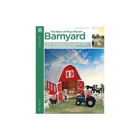 Leisure Arts Best of Mary Maxim Barn Yard Plastic Canvas Book 44 Pages