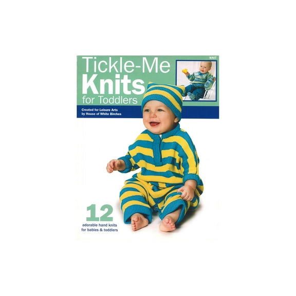 Leisure Arts Tickle Me Knits For Toddlers Knitting Book