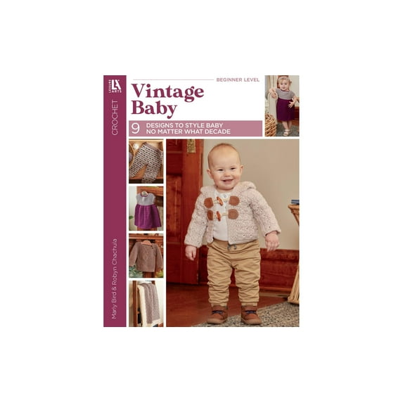 Leisure Arts Vintage Baby Crochet Book