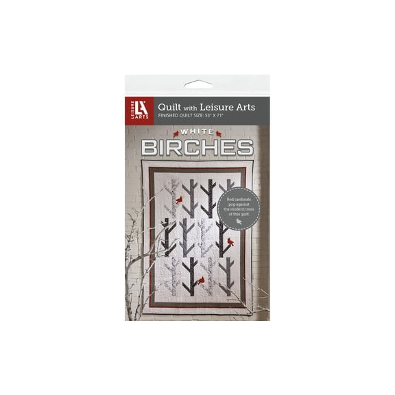 Leisure Arts White Birches Quilting Pattern