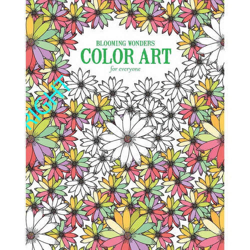 Leisure Arts The Best of Color Art For Everyone Adult Coloring Book for  Women and Men, 8.5 x 10.75 - Over 90 Designs - Stress Relieving Adult  Coloring Books