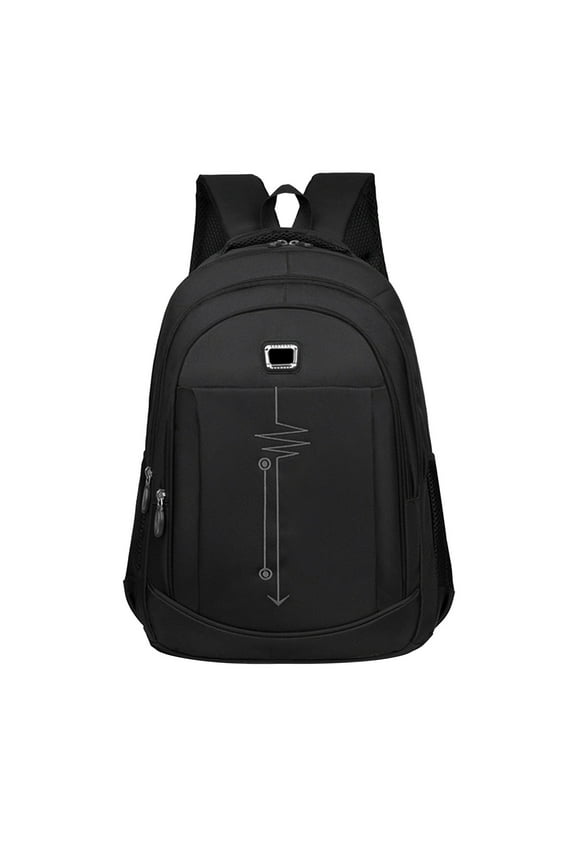 Leisure Backpack for Men, Large Capacity Waterproof Travel Bag with Padded Straps, Lightweight Durable Shoulder Bag for Daily Commute and Outdoor Use