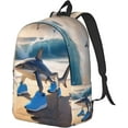 thumbnail image 1 of Leisure Canvas Backpacks Primary Secondary Rucksack Gifts Fashion Tralalero Tralala Backpacks For Daily Work Daypack Laptop Bookbags, 1 of 4