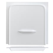 Leisure Coachworks 12" RV Screen Door Slider Panel and Handle/Stop for RV, Trailer, Camper, Motor Home, Cargo Trailer - OEM Replacement White