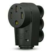 Leisure Cords 50 AMP Female RV Receptacle Plug Electrical Plug Adapter with Handle 50-Amp Female