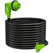 Leisure Cords 50 FOOT 30AMP 90-Degree Locking Heavy Duty RV Extension Cable