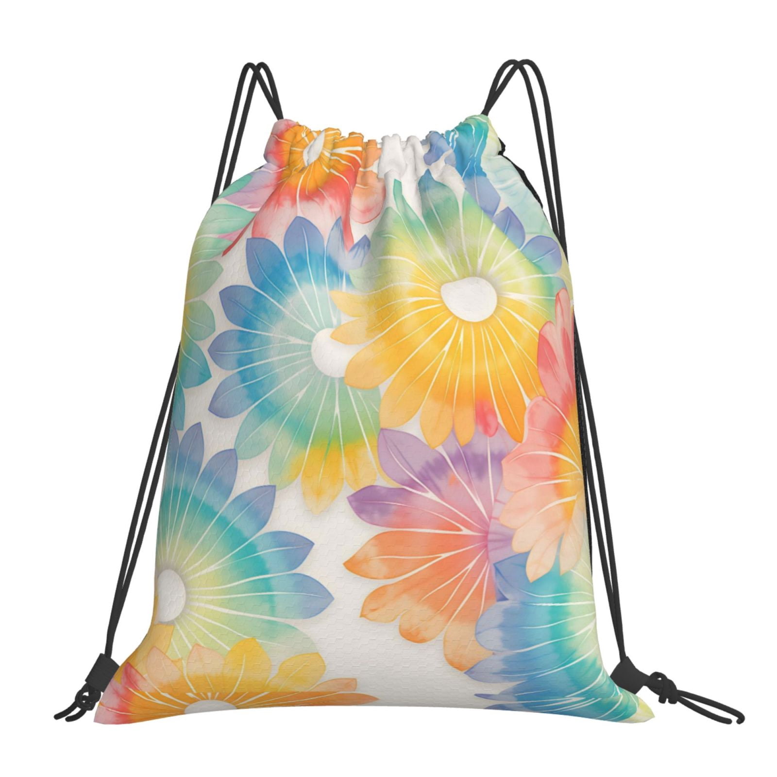Back Pack String Leisure Draw String Mouth Backpack 16 X 14 Woven Band Durable Not Easy ...