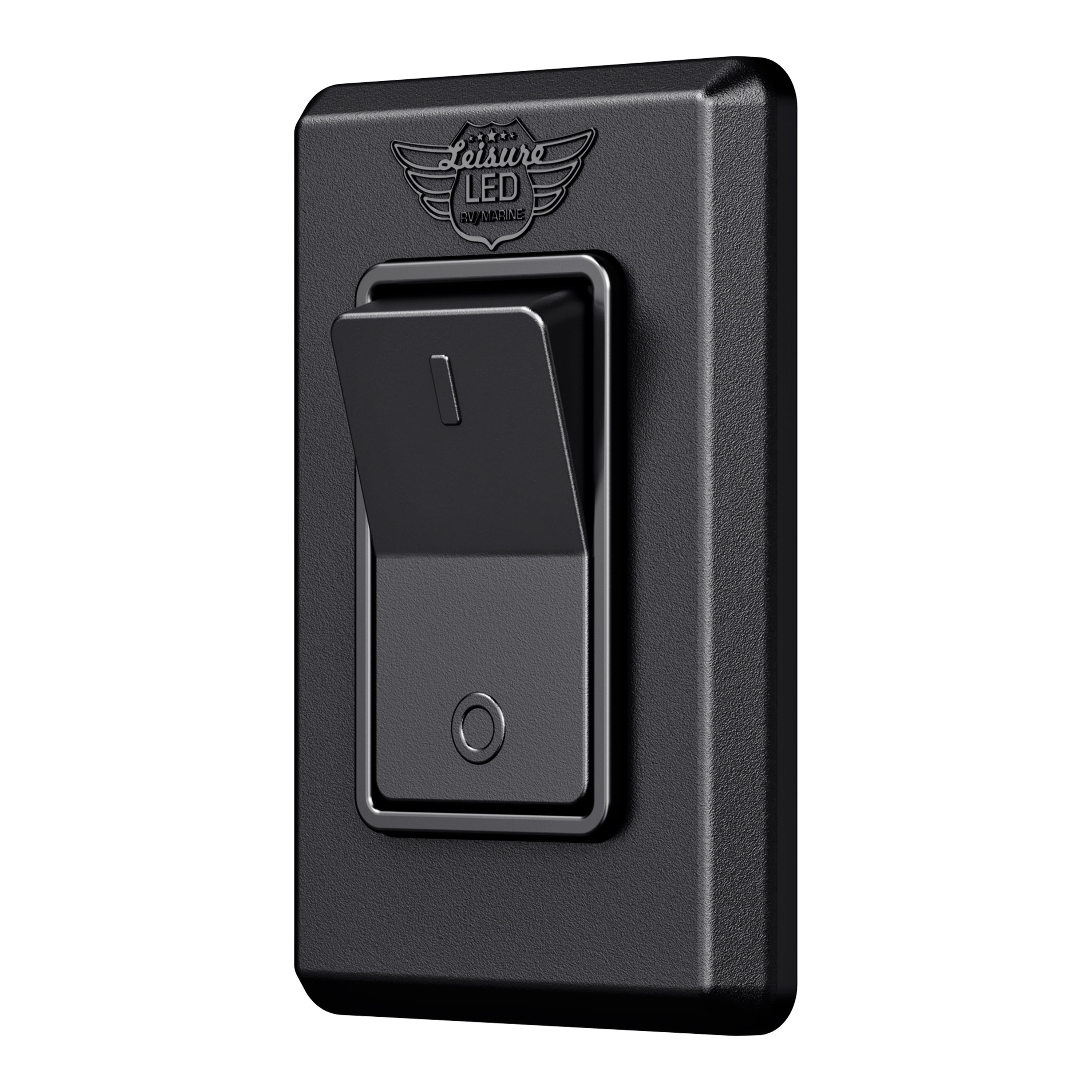 Leisure LED Modern Single SPDT On-Off Switch with Bezel, 12-Volt, for ...