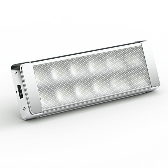 Leisure LED RV LED Ceiling Light Fixture with ON/Off Switch 10.3" 4500K Natural White 12V/24V DC 1200 Lumen, LED Interior Light Fixture/Van Cargo Area Light for RV & Utility (10.3" 1200LM NW 4500K)