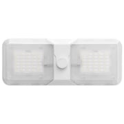 Leisure LED RV LED Ceiling Double Dome Light Fixture with Knob Dimmer Switch Interior Lighting for Car/RV/Trailer/Camper/Boat DC 12V 800LM Cool White 6000-6500K 1 Pack