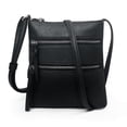thumbnail image 1 of Leisure Multifunctional Pocket Double Zipper Vertical Women Bag, Usupdd Shoulder Bag Crossbody Bag Durable Nylon, Versatile Handbag for Daily Work Travel Shopping, 1 of 1