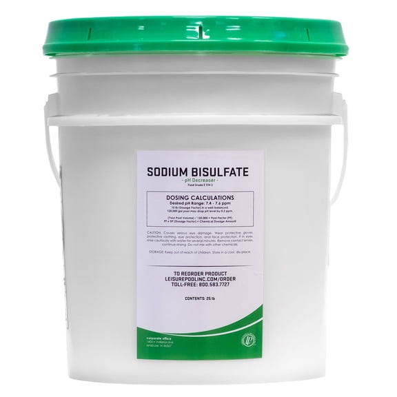 Leisure Pool pH Decreaser (Sodium Bisulfate) - 25 lb. Pail