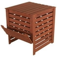 thumbnail image 1 of Leisure Season 8.5 Gal. Wood Compost Bin - Medium Brown, 1 of 5