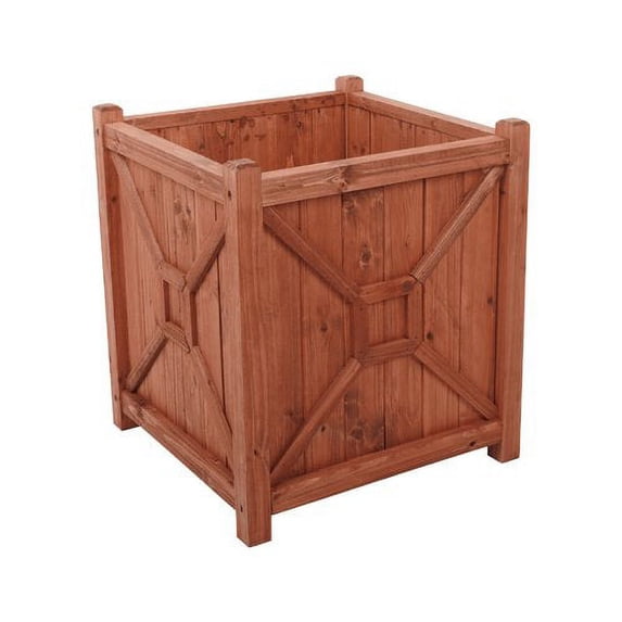 Leisure Season Decorative Planters Cypress Planter Box
