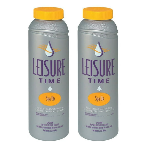Leisure Time 22339A Spa Up for Spas and Hot Tubs 2 Pk 2 lb pH Adjuster Increaser