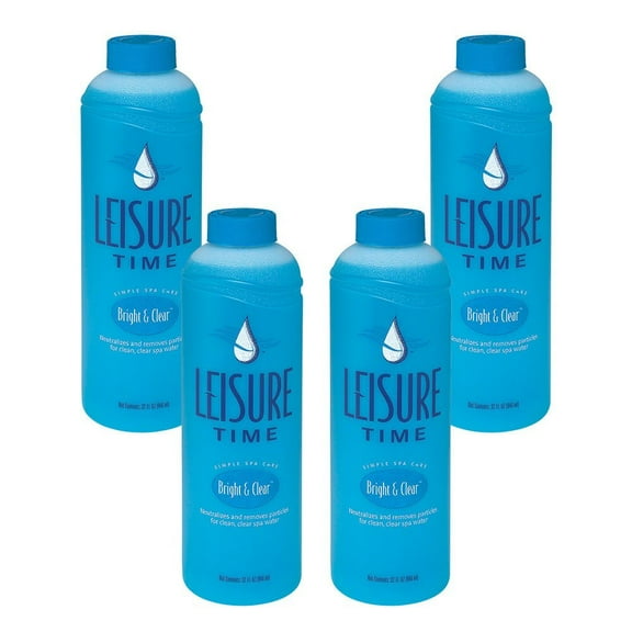 Leisure Time Bright and Clear Clarifier for Spas and Hot Tubs, 1-Quart