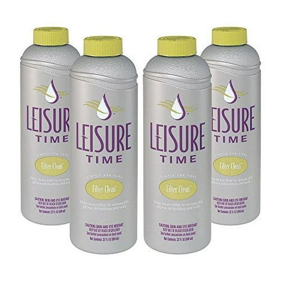 Leisure Time Filter Clean 32oz 4 Pack