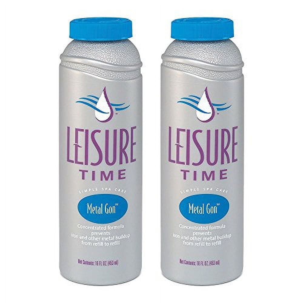 Leisure Time Metal Gon for Spas and Hot Tubs, 1-Pint