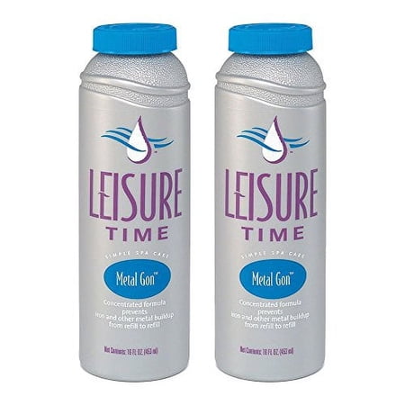 Leisure Time Metal Gon for Spas and Hot Tubs, 1-Pint