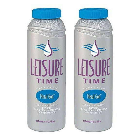 Leisure Time Metal Gon for Spas and Hot Tubs, 1-Pint