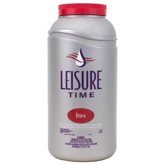 Leisure Time RENU5 Renew Non-Chorine Shock, 5-Pound by Leisure Time